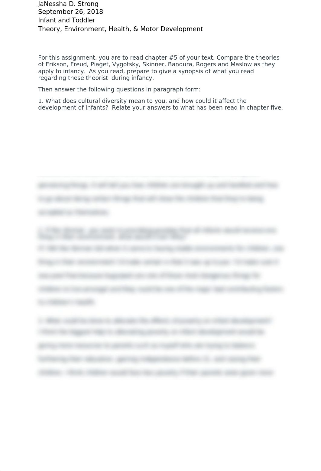 InfantAndToddler: Theory, Environment, Health, & Motor Development.docx_d7obfrfl655_page1