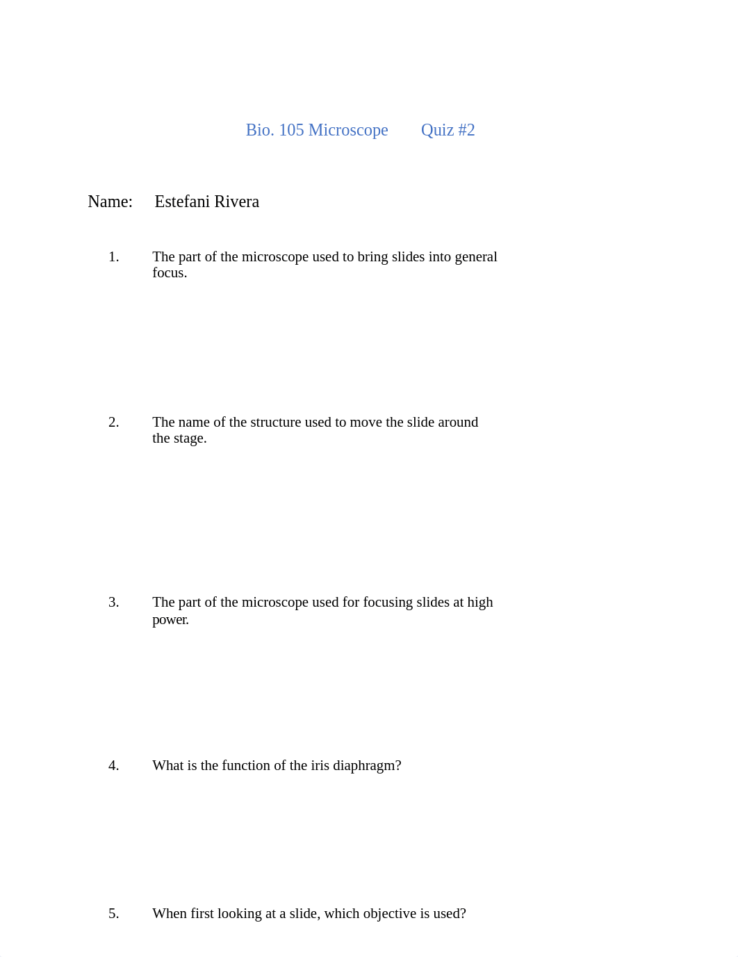 Bio Lab 105 Quiz #2.docx_d7ogrjb8fvd_page1