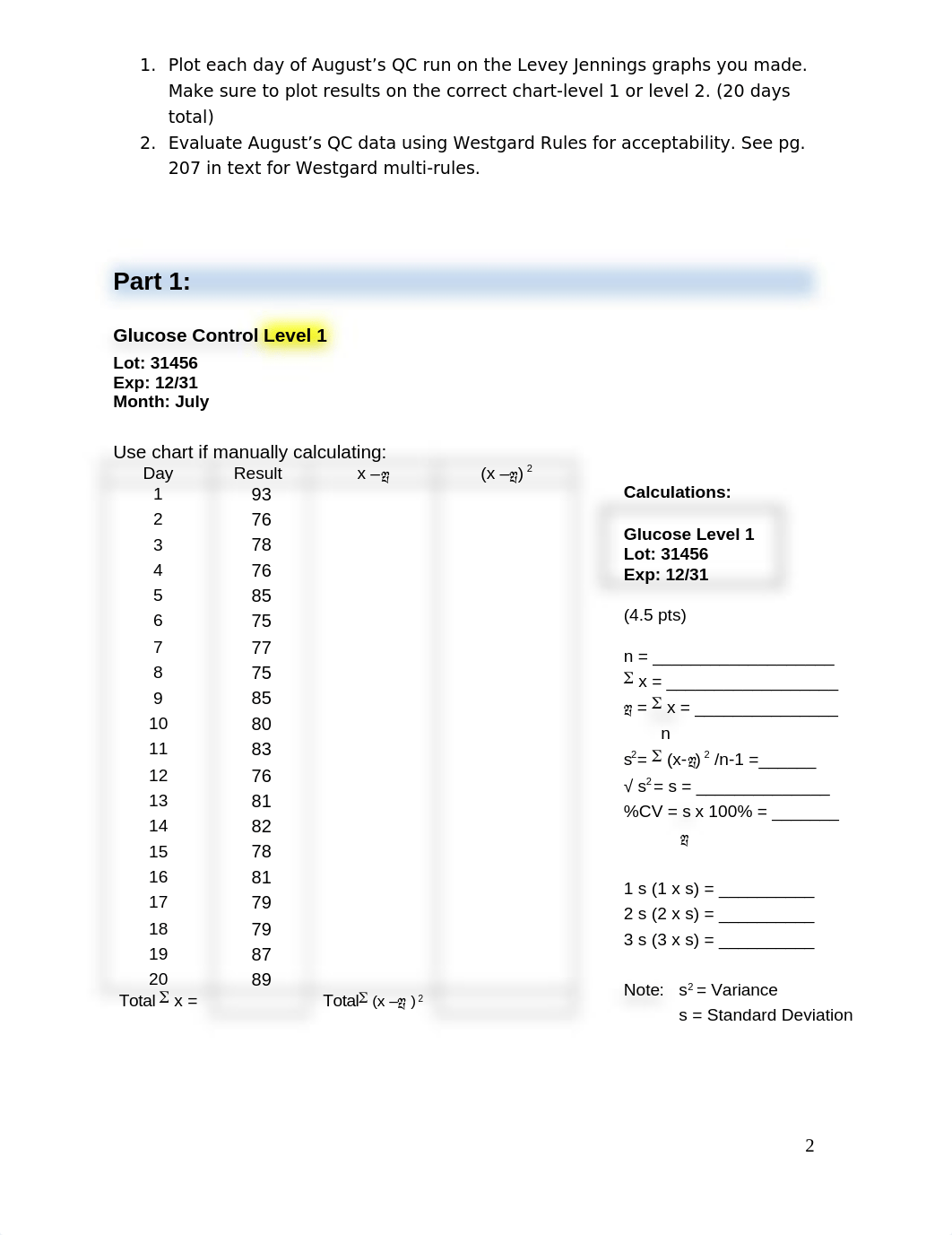 Assignment 8 Levey-Jennings Chart & Westgard Rules.docx_d7ou7ek2n2q_page2