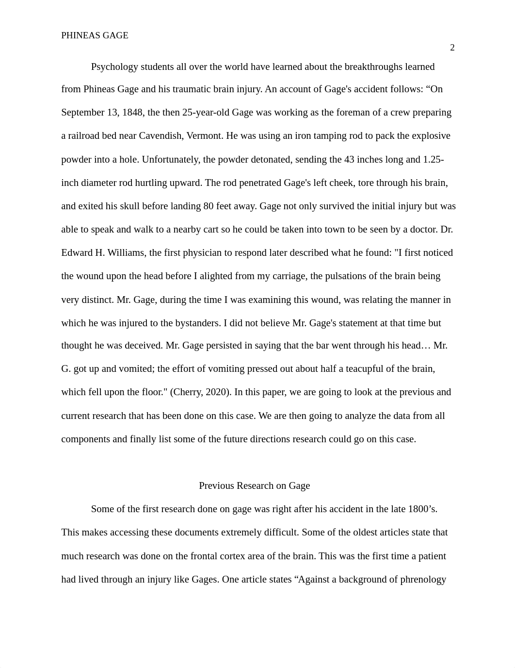 Assignment 1- 311 Phineas Gage and Traumatic Brain Injuries (1).docx_d7p7frhf7nx_page2