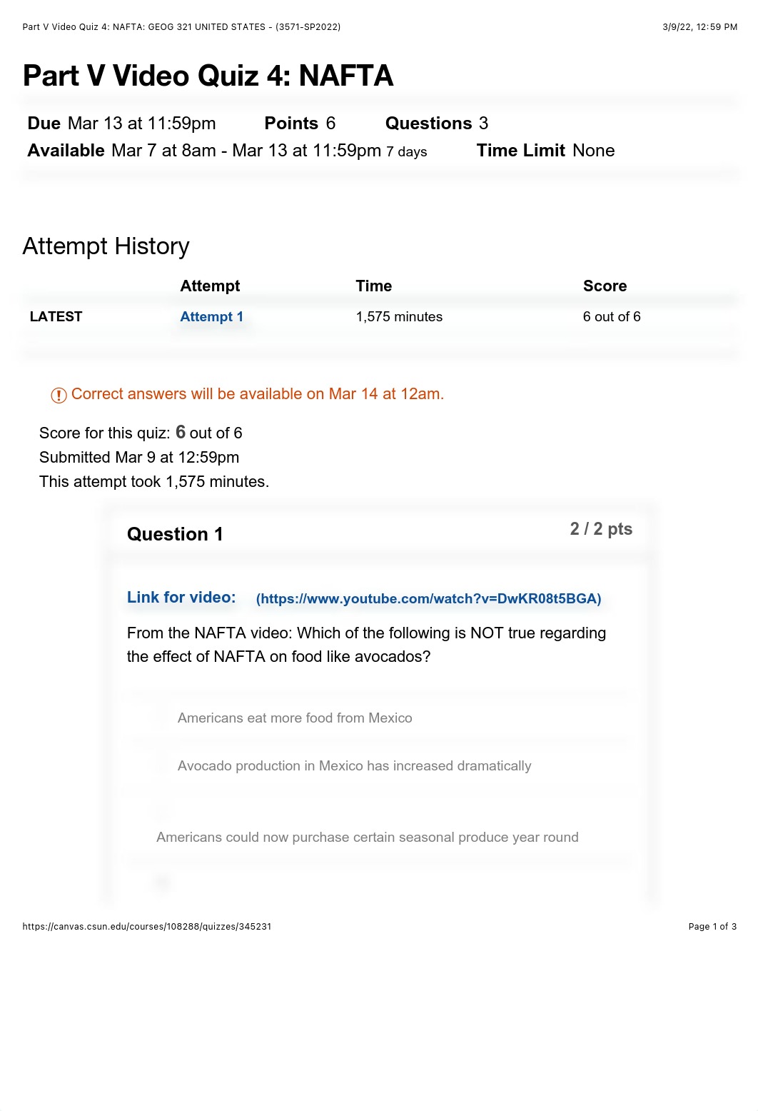 Part_V_Video_Quiz_4__NAFTA__GEOG_321_UNITED_STATES_-_3571-SP2022.pdf_d7p9bla0oty_page1