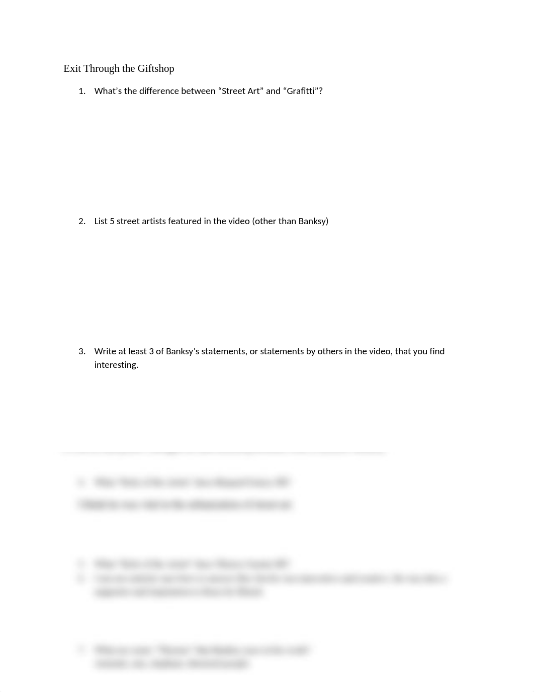 Exit Through the Giftshop worksheet.docx_d7pc9sbdqpo_page1
