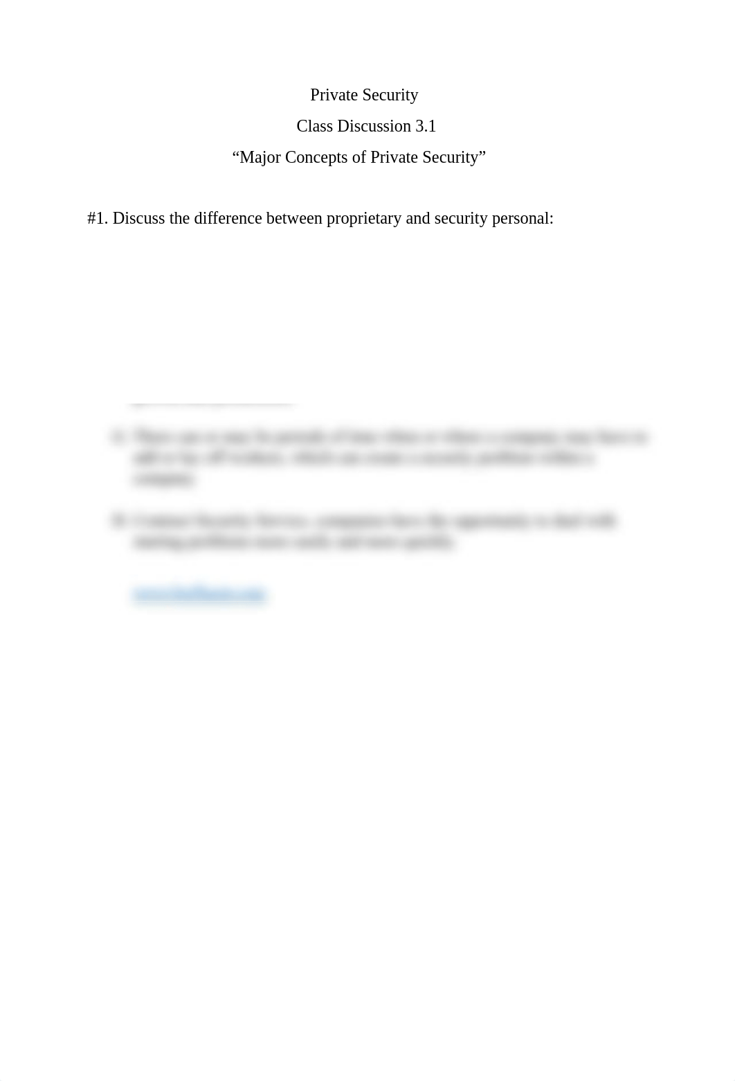 Private Security Class Discussion 3.1 Major Concepts of Private Security.docx_d7po67cb32x_page1