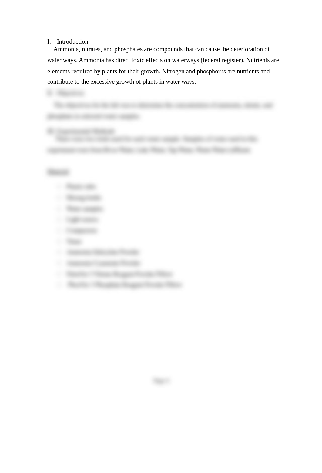 Cveg 3043 lab 5 Determination of Ammonia, Nitrate, and Phosphate of Selected Water Samples Jarvis Ha_d7ptzeklbgm_page4