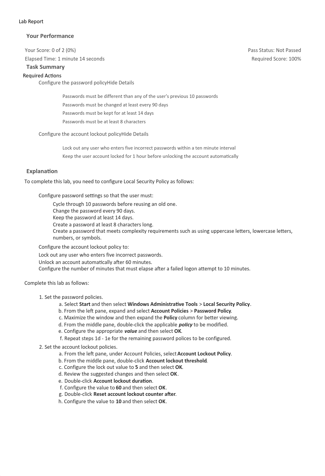 8.3.2 Manage Account Policies LAB REPORT.pdf_d7pwdr51yu2_page1