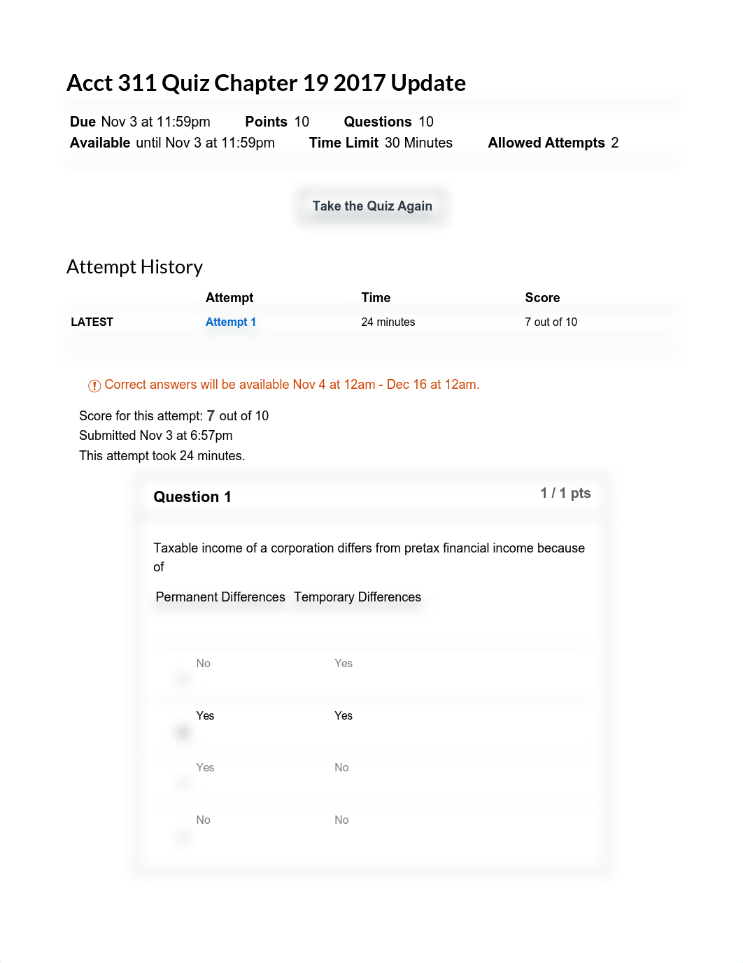 Chapter 19 - Quiz Attempt 1 (ACCT 311).pdf_d7q4j2okgjx_page1