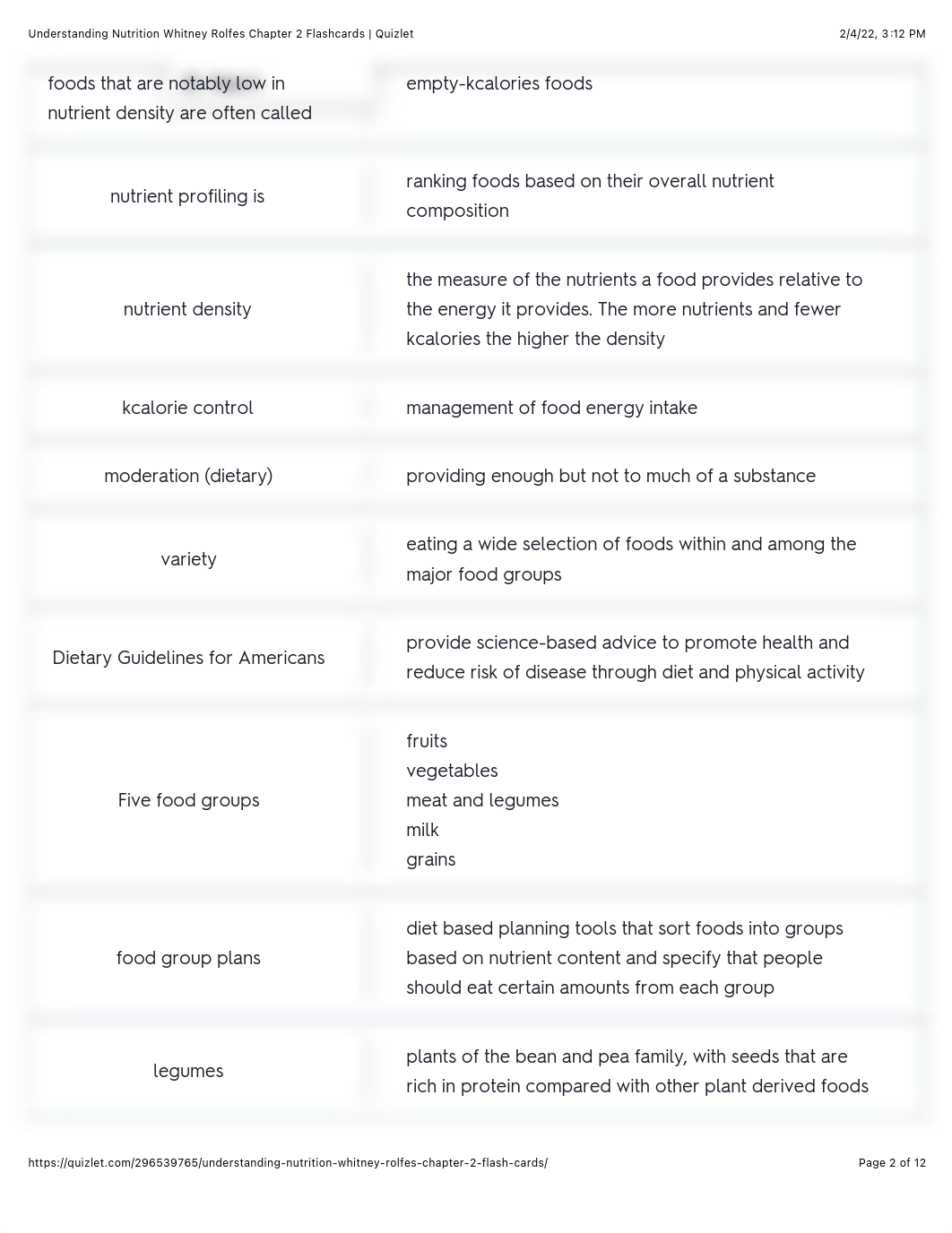 Understanding Nutrition Whitney Rolfes Chapter 2 Flashcards | Quizlet.pdf_d7qddsgozv6_page2