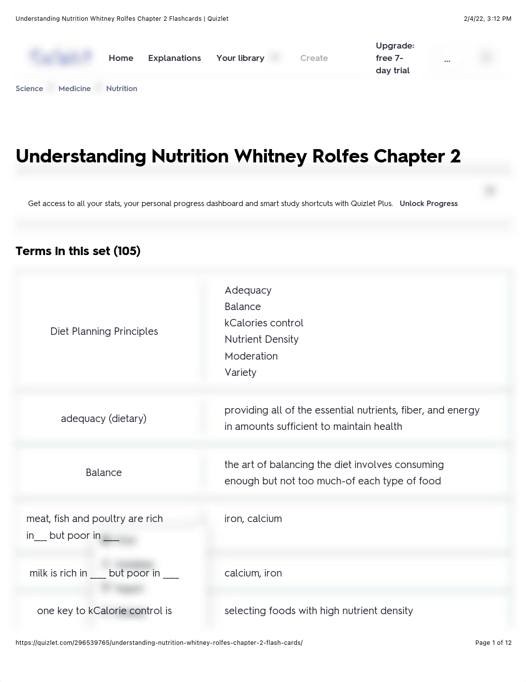 Understanding Nutrition Whitney Rolfes Chapter 2 Flashcards | Quizlet.pdf_d7qddsgozv6_page1