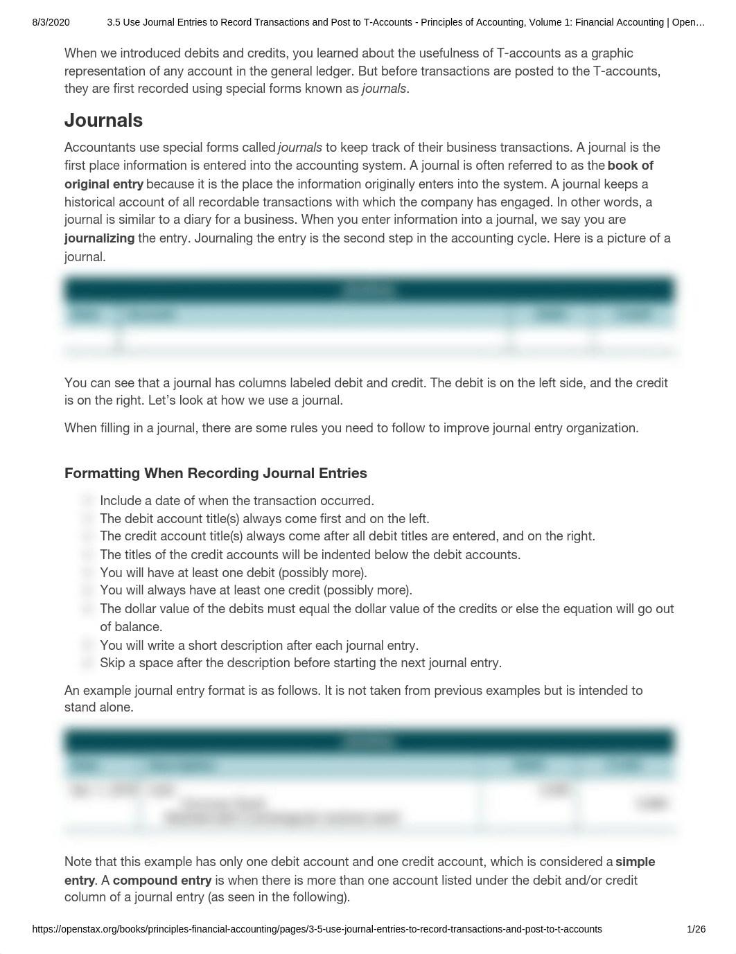 3.5 Use Journal Entries to Record Transactions and Post to T-Accounts - Principles of Accounting, Vo_d7qhokqys4a_page1