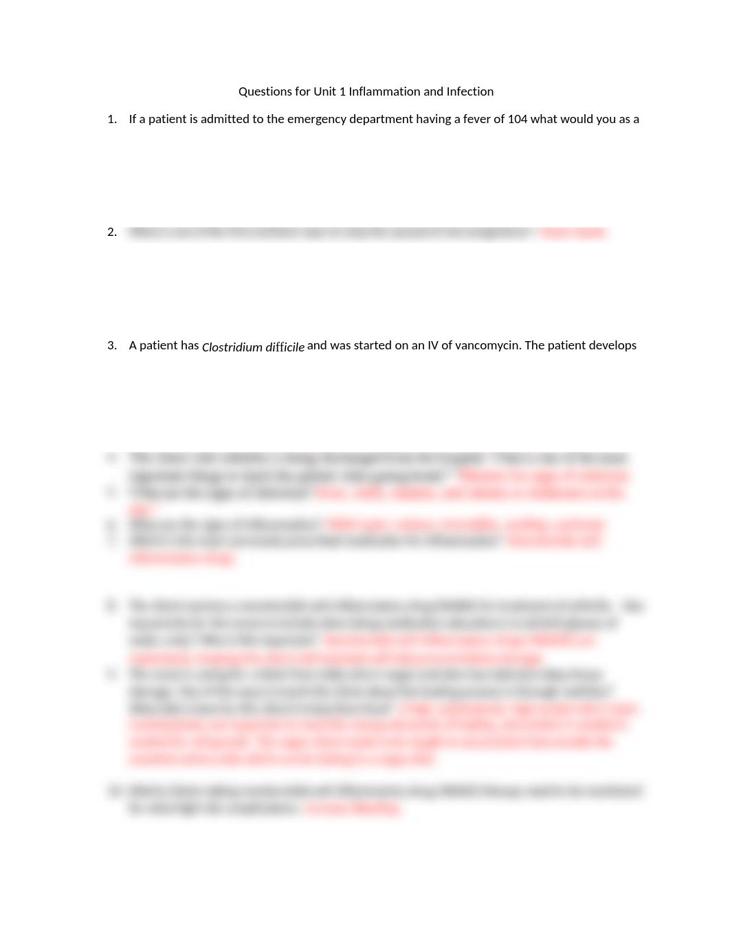 Questions for Unit 1 Inflammation and Infection.docx_d7qqpj1unqi_page1