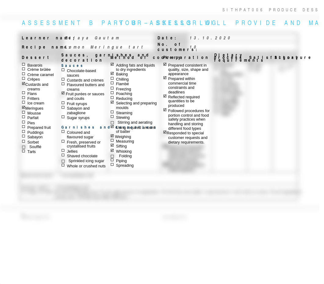 SITHPAT006_Assessment B_Part B_Skills_log_V2-1 Lesson 3 Group 1.docx_d7qrna39r8h_page1