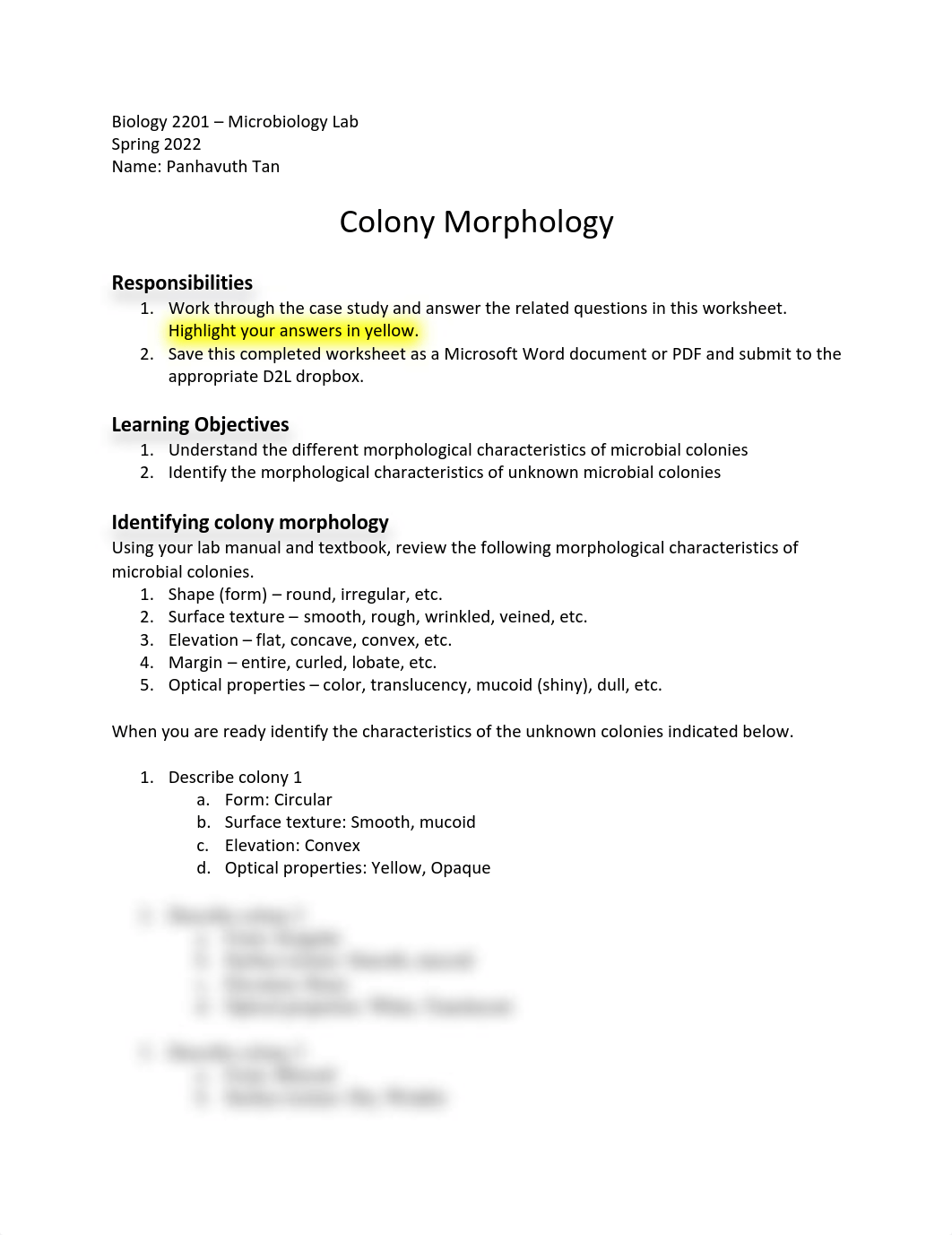 Lab Activity - Colony morphology.pdf_d7qt9sxxto8_page1