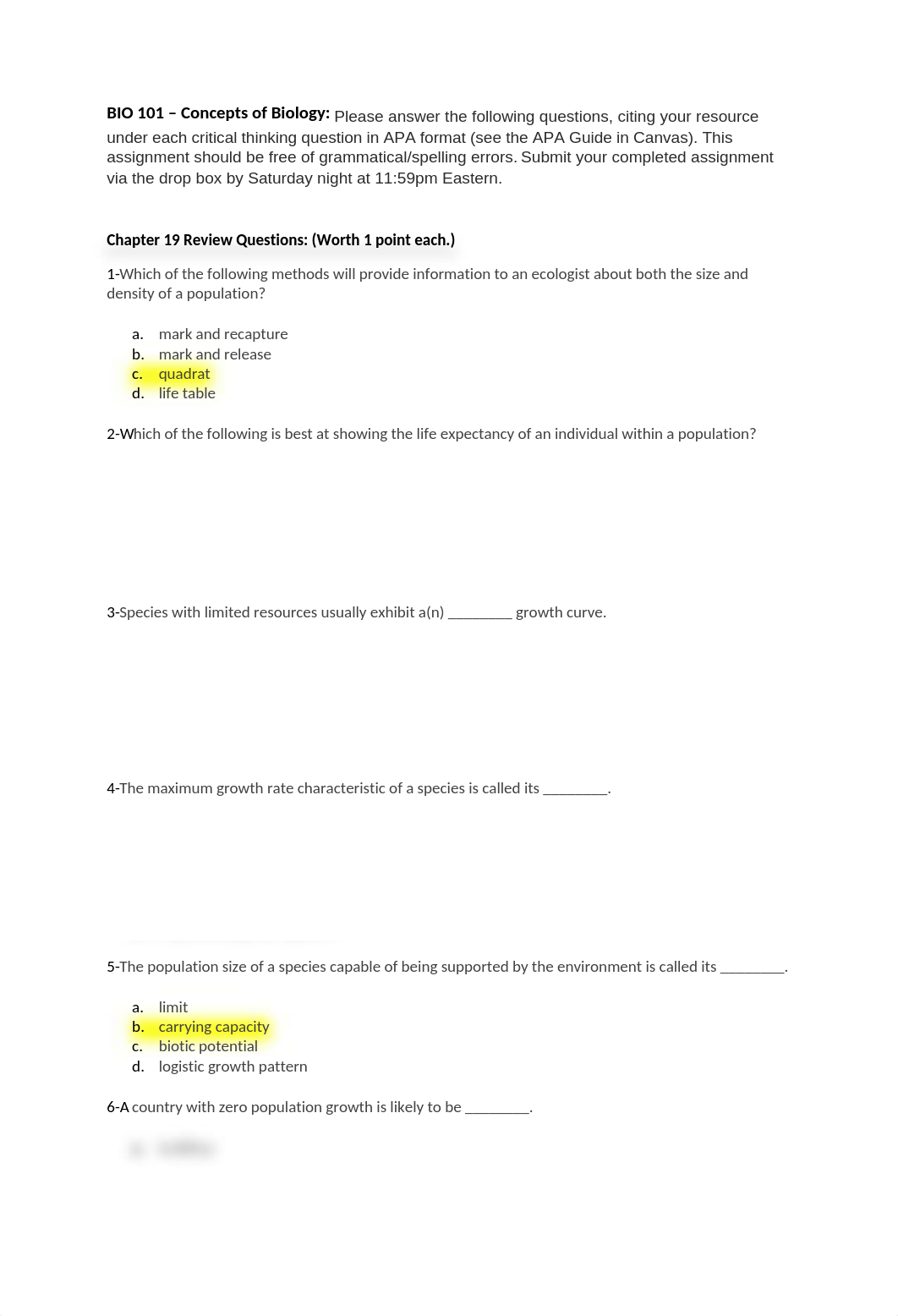 Concepts of Biology Chapter 19 Assignment.docx_d7r087n5u7n_page1