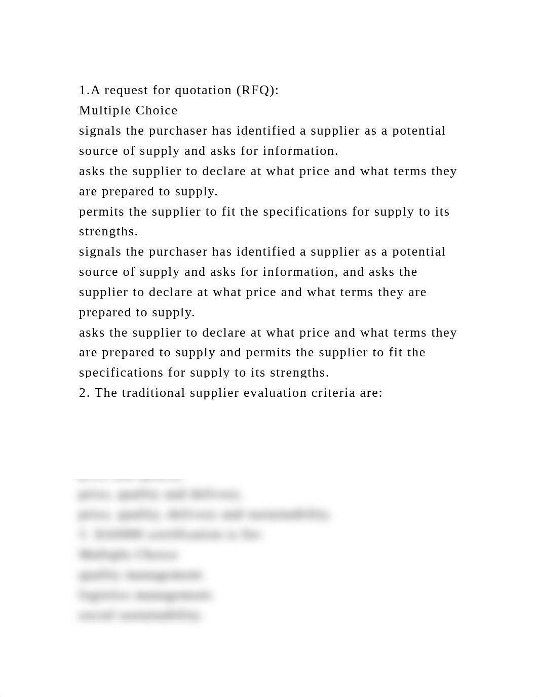 1.A request for quotation (RFQ)Multiple Choicesignals the purch.docx_d7r8lexqmla_page2