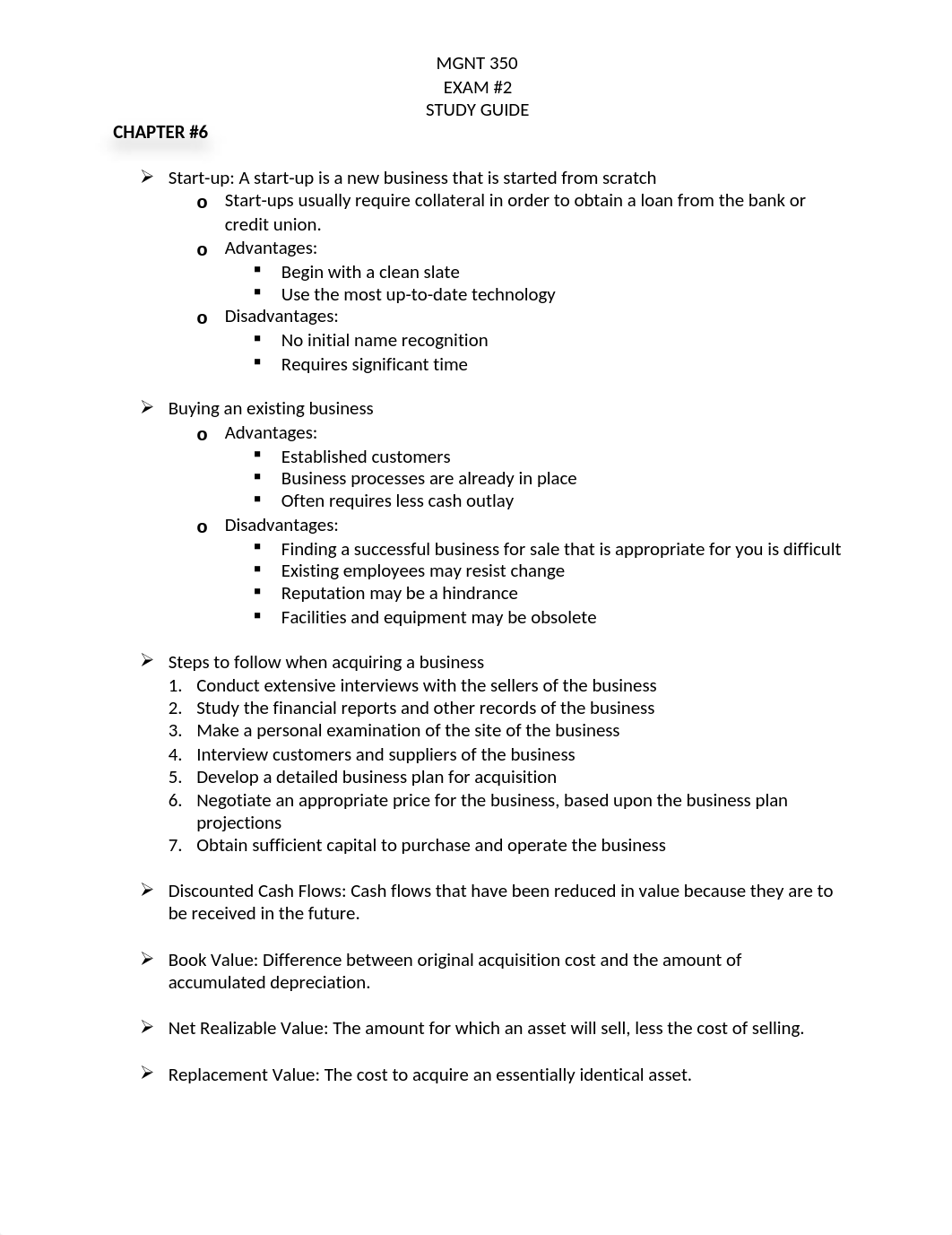 MGNT 350 - EXAM #2 STUDY GUIDE.docx_d7r9l3tvbka_page1