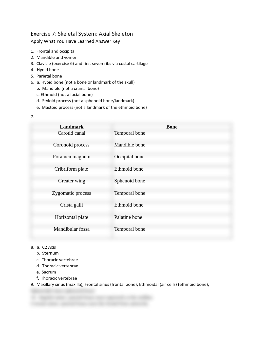 Ex  7 Skeletal System Axial Skeleton and Ex 6 & 7 Review_d7rb93oqwb2_page1