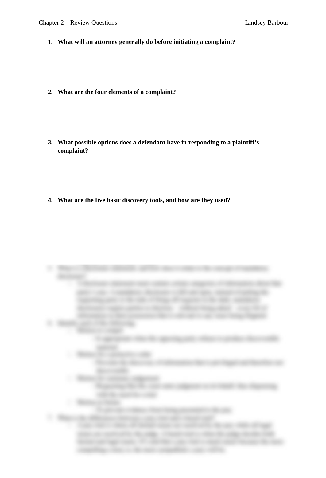 Chapter 2 - Review Questions - Lindsey Barbour.docx_d7rgfqq0dur_page1