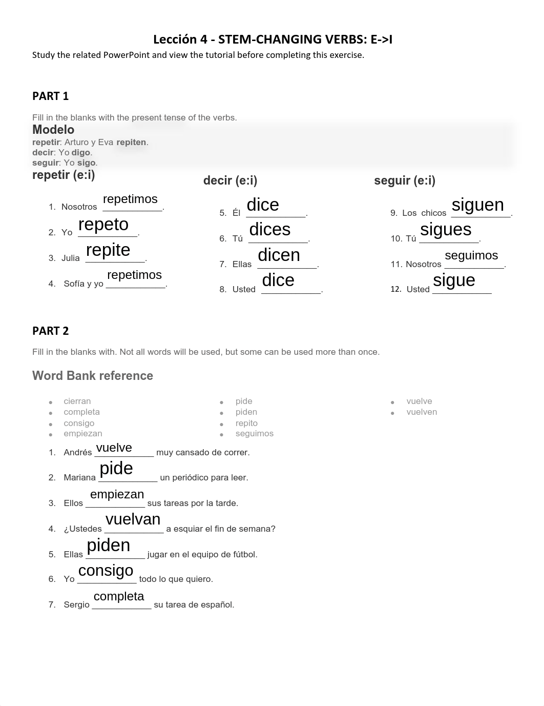 Leccion 4 - Stem-changing Verbs i-e - Tarea - Fillable.pdf_d7rnc6hwkrd_page1