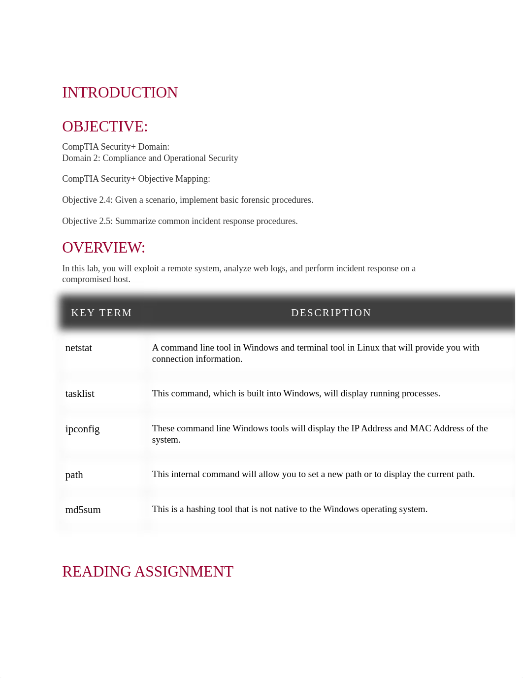 Lab 7 Incident Response Procedures, Forensics, and Forensic Analysis.docx_d7s606il11k_page1