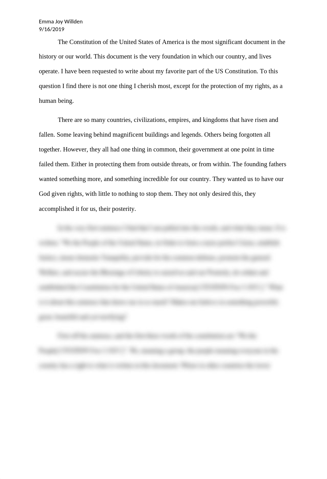 The Constitution of the United States of America is the most significant document in the history or_d7sa4a78gtz_page1