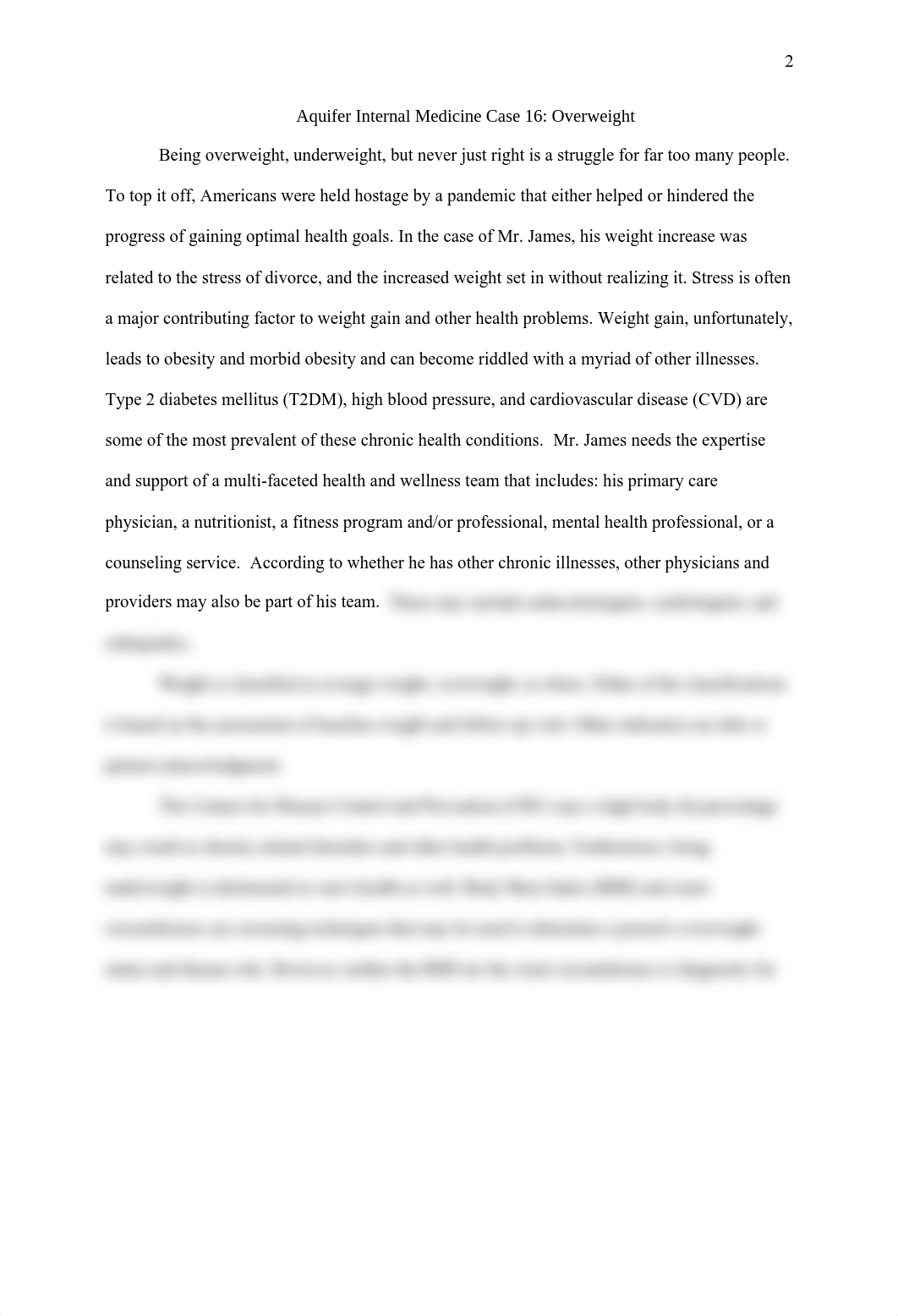 FNP 595 Aquifer Internal Medicine Case 16 Overweight-Essay.pdf_d7sd6bp39kp_page2