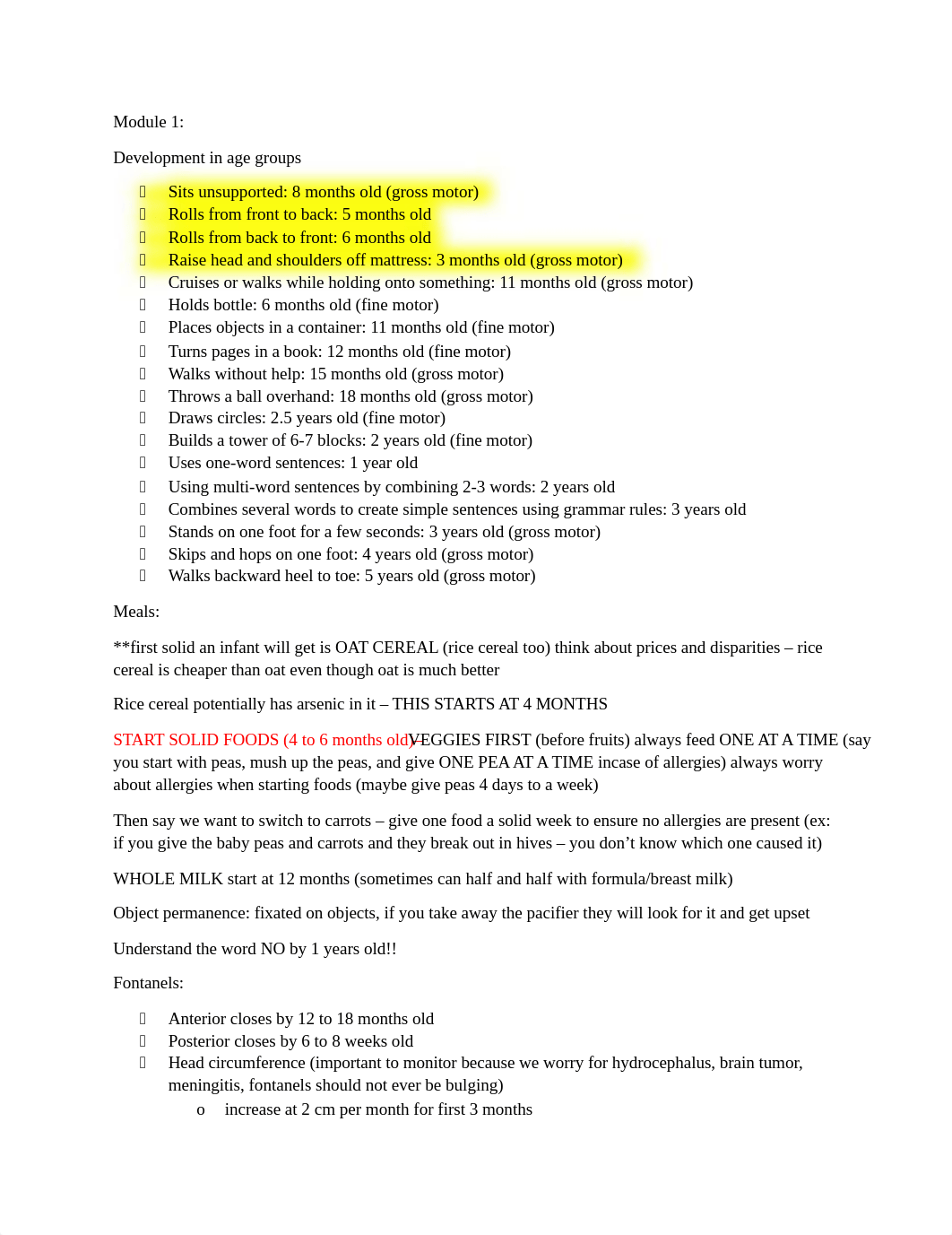 Peds Exam 1 Study Guide.docx_d7sh0bhzha7_page1