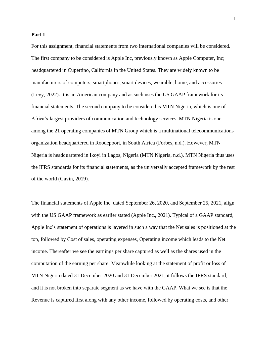 ACC6050_Module 3 -Milestone 1_Reviewing_Comparing and Analyzing financial statements.pdf_d7sieow00l1_page1