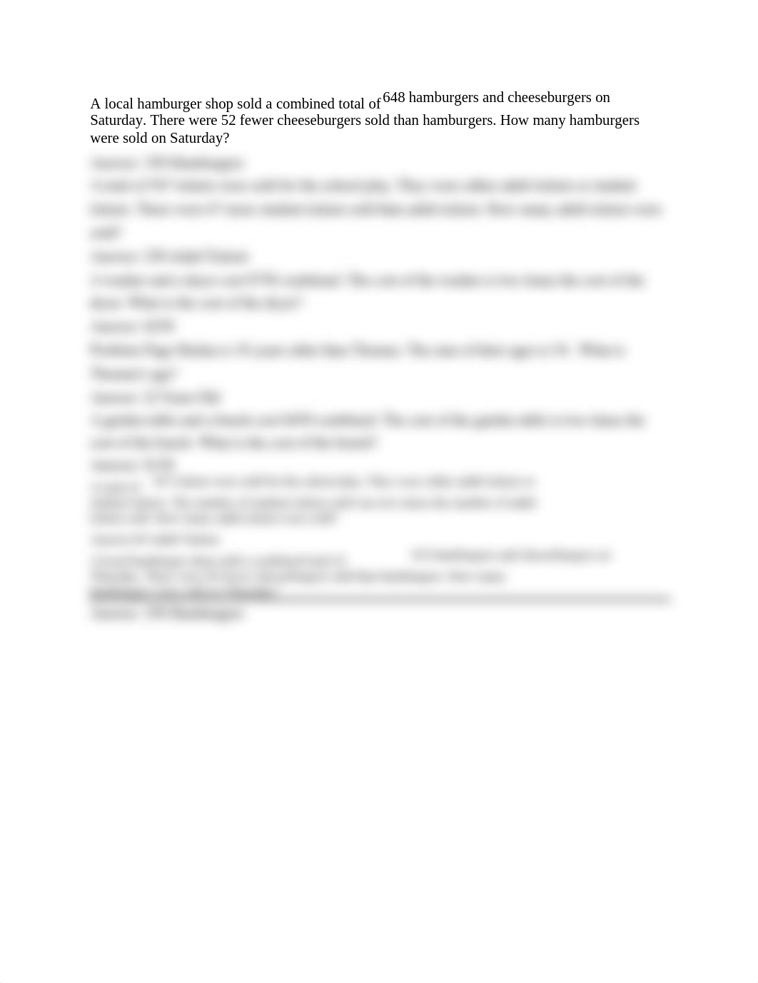 A local hamburger shop sold a combined total of 648 hamburgers and cheeseburgers on Saturday.docx_d7snprkm40q_page1