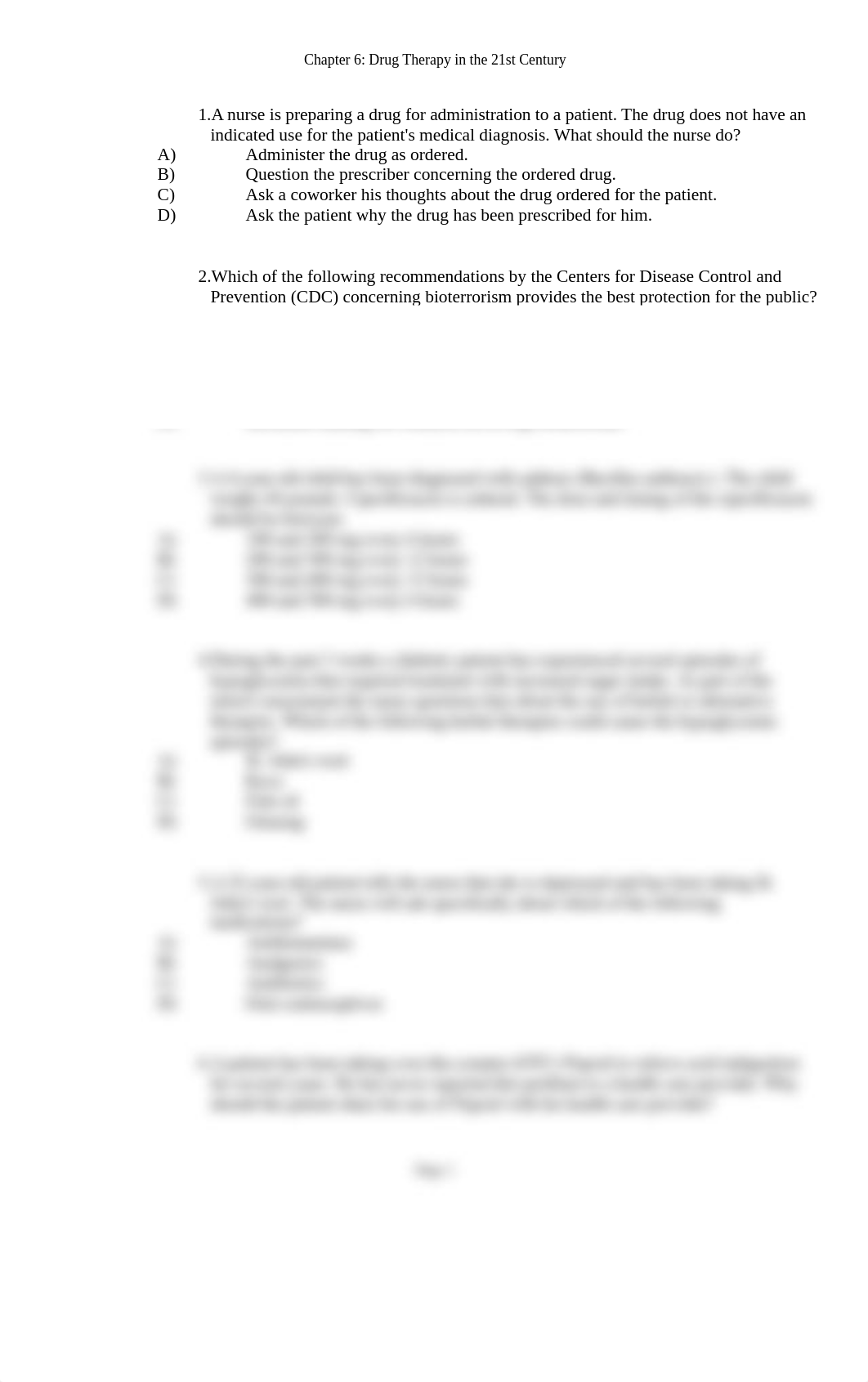 Chapter 6- Drug Therapy in the 21st Century.rtf_d7sqo4a7py4_page1