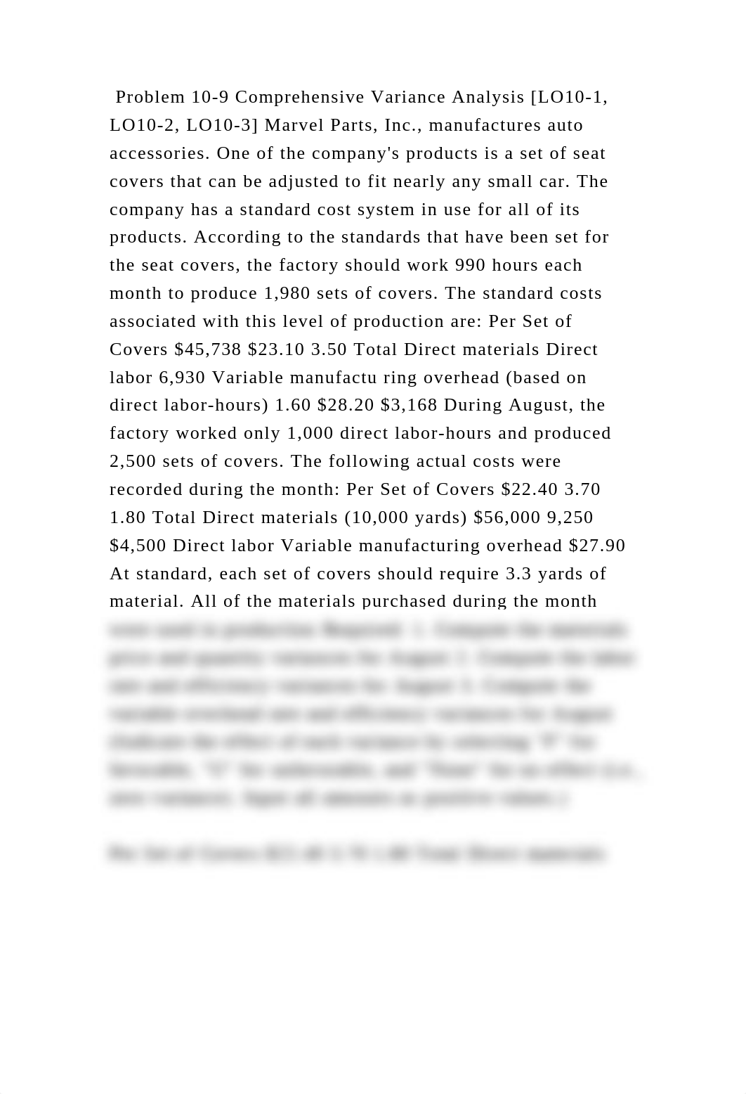 Problem 10-9 Comprehensive Variance Analysis [LO10-1, LO10-2, LO10-3].docx_d7swemdgsq3_page2