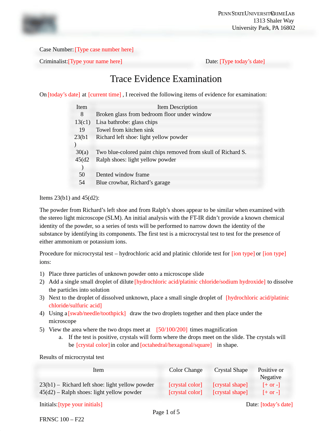 Case Notes - Trace Evidence Exam.docx_d7t1n9fhi86_page1