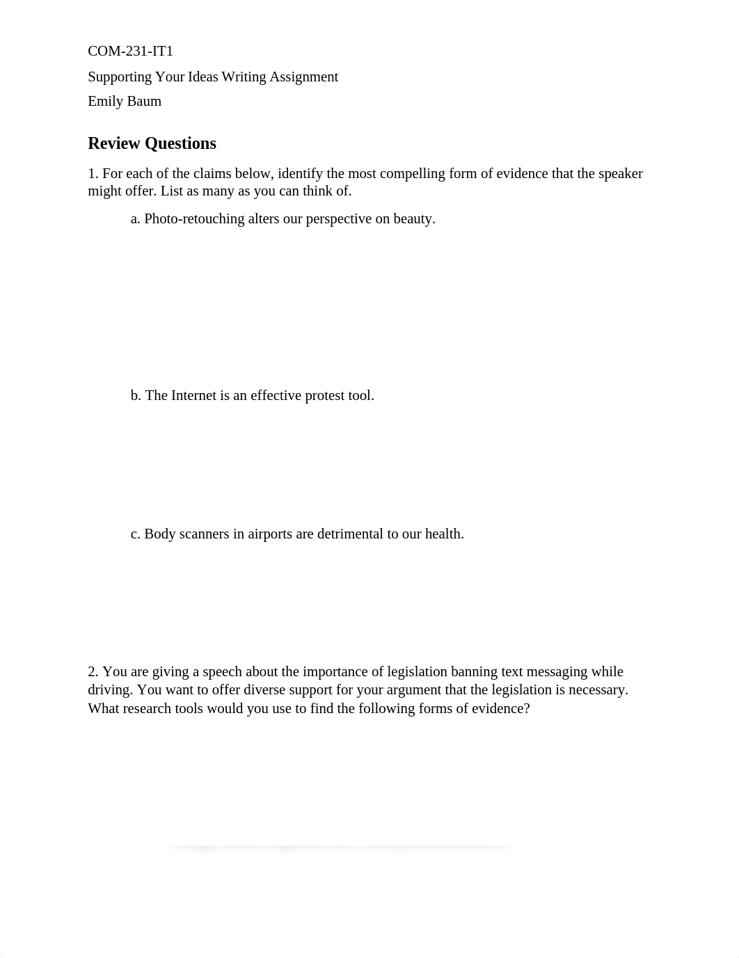 Writing Assignment Supporting Your Ideas.docx_d7t374kdws2_page1