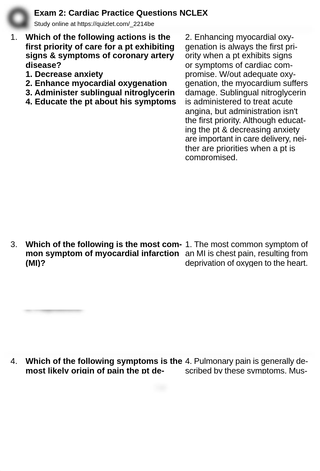 Exam 2_ Cardiac Practice Questions NCLEX.pdf_d7t7fh0qvko_page1