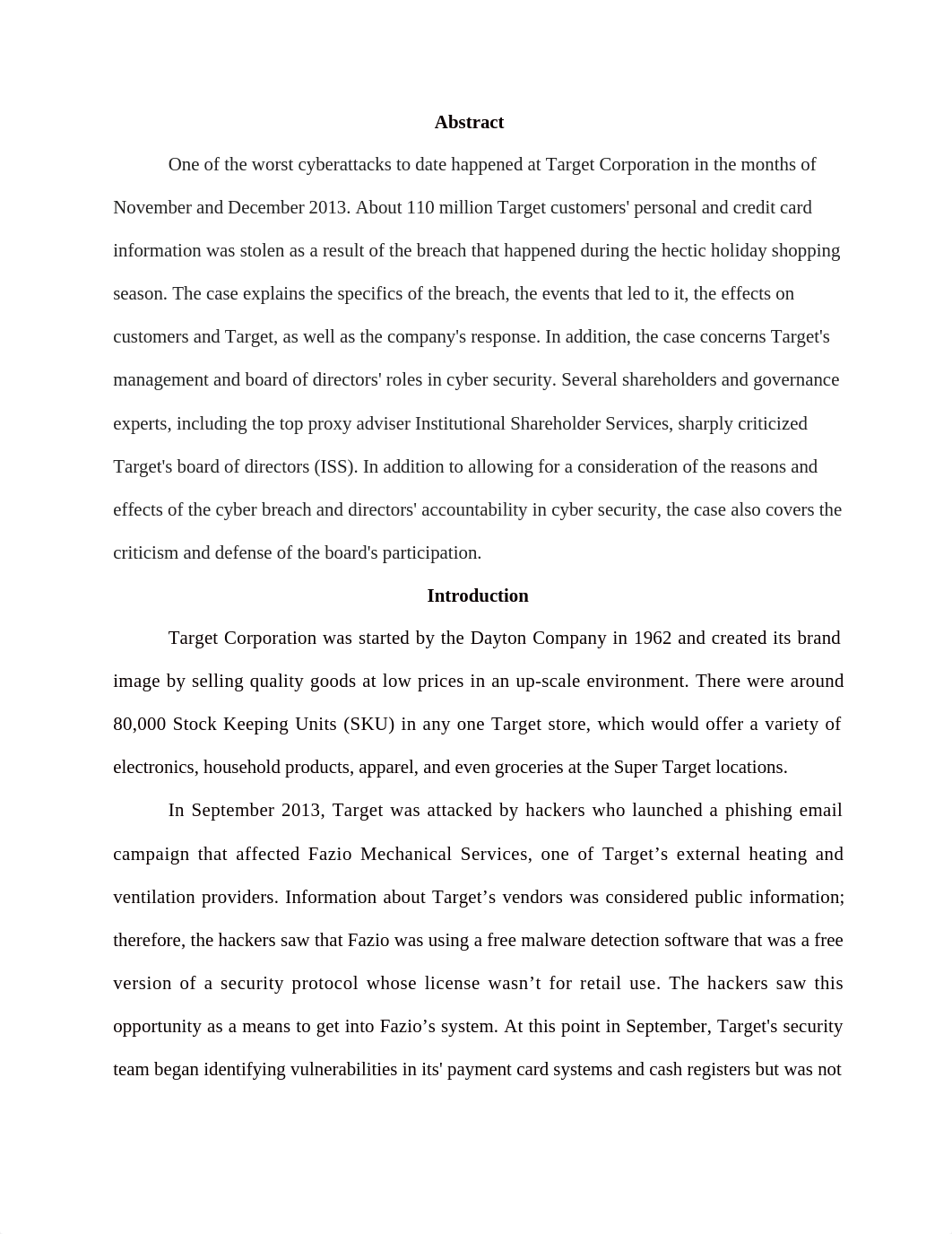 AIS 5312_ Case Study #2 Cyber Breach at Target.docx_d7tgd8gmp1c_page2