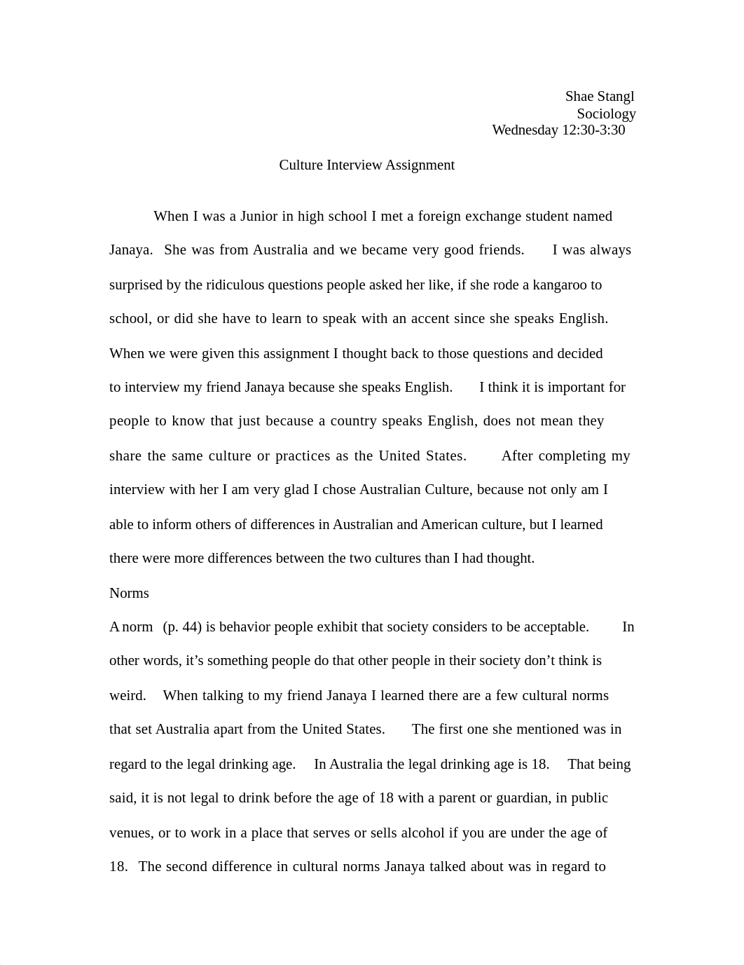 Cultural Interview Assignment.docx_d7th09f1813_page1