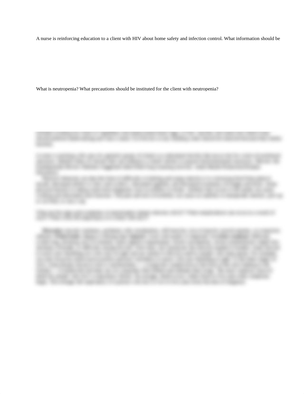 A nurse is reinforcing education to a client with HIV.docx_d7tkfnugf3s_page1