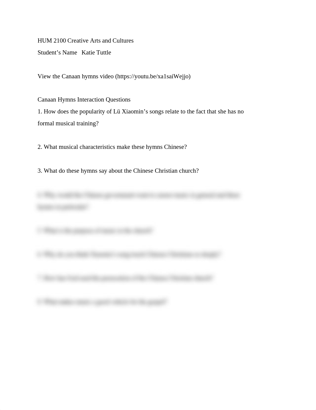 Canaan Hymns Interaction Questions.docx_d7tkvlewfxr_page1