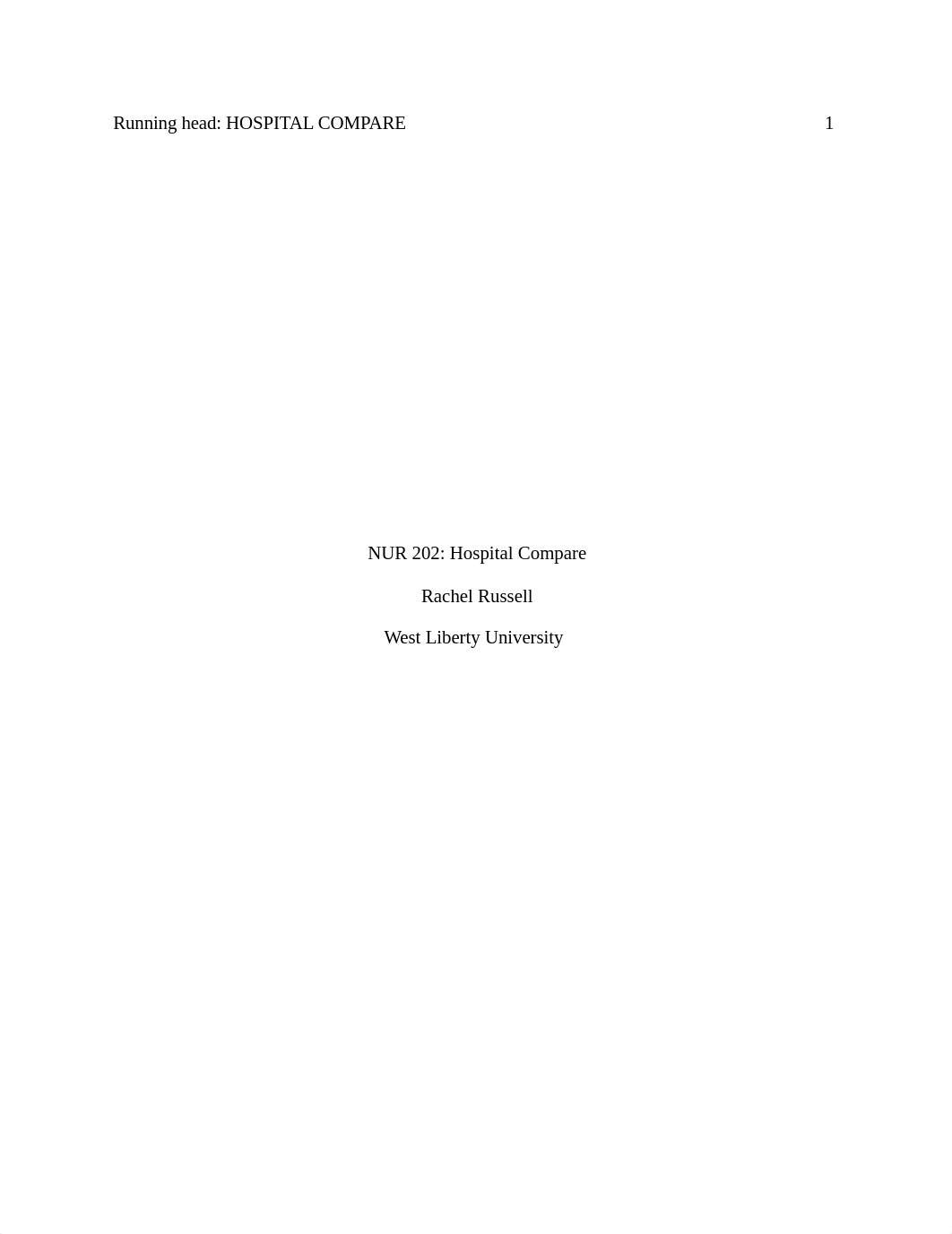 Rachel Russell Hospital Compare.docx_d7tnyrzm01t_page1