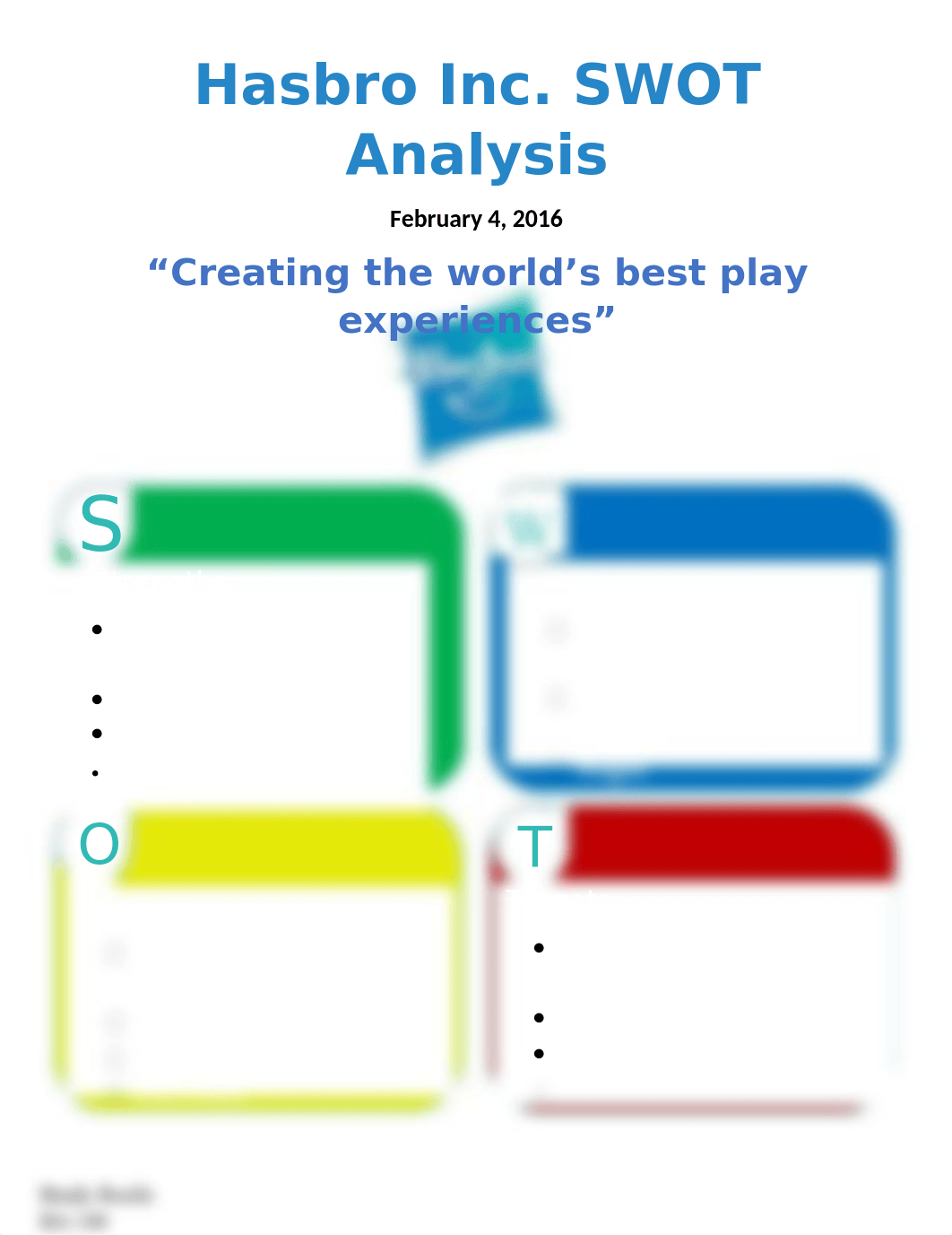 Rosile_Hasbro SWOT Summary Sheet.docx_d7tw1q1t44y_page1