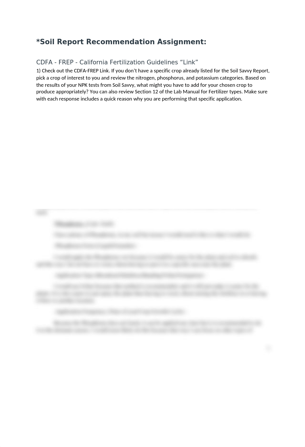 SOIL 10 - Savvy Report Recommendation Assignment.docx_d7uf0pqmgab_page1