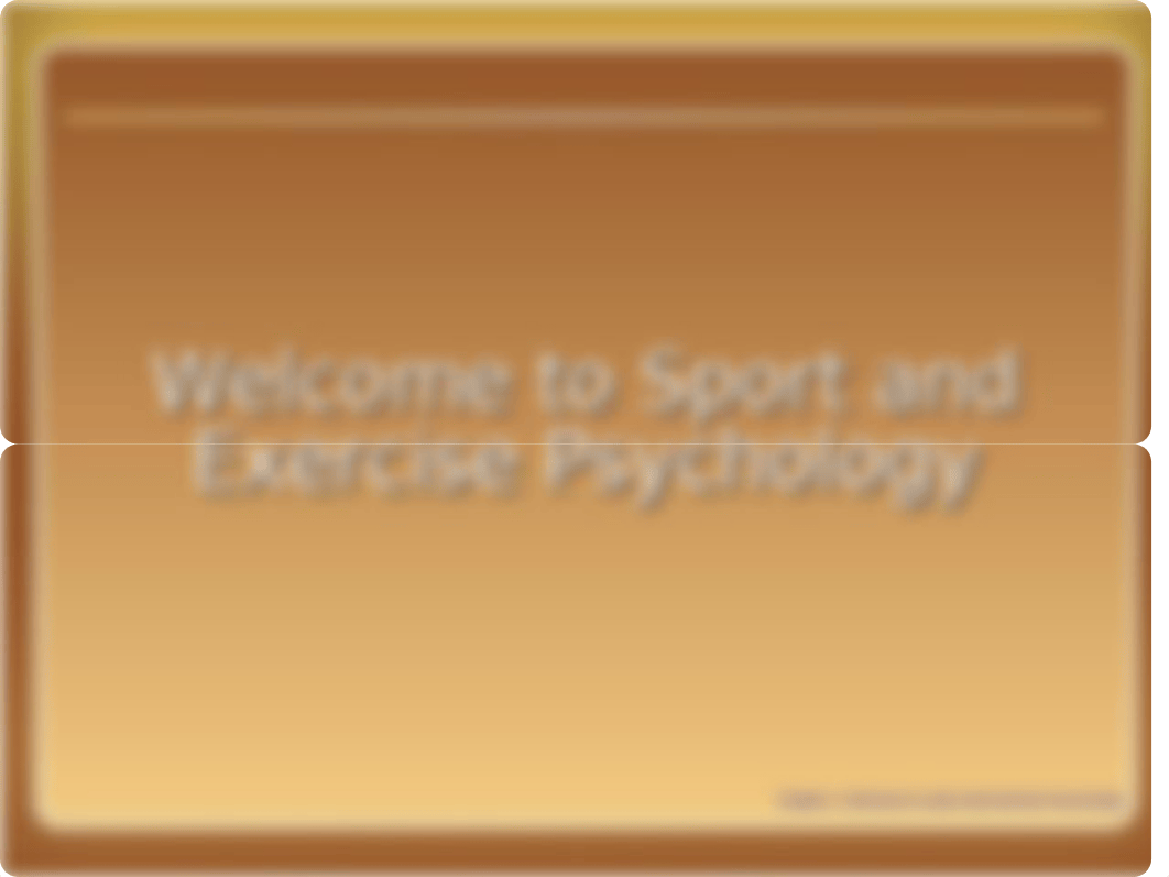 Welcome to Sport and Exercise Psychology - students.ppt_d7uh1005sha_page1