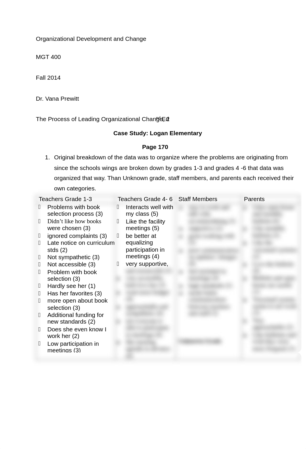 The Process of Leading Organizational Change, 2nd Ed - Case Study - Logan Elementary_d7upmy7j18k_page1