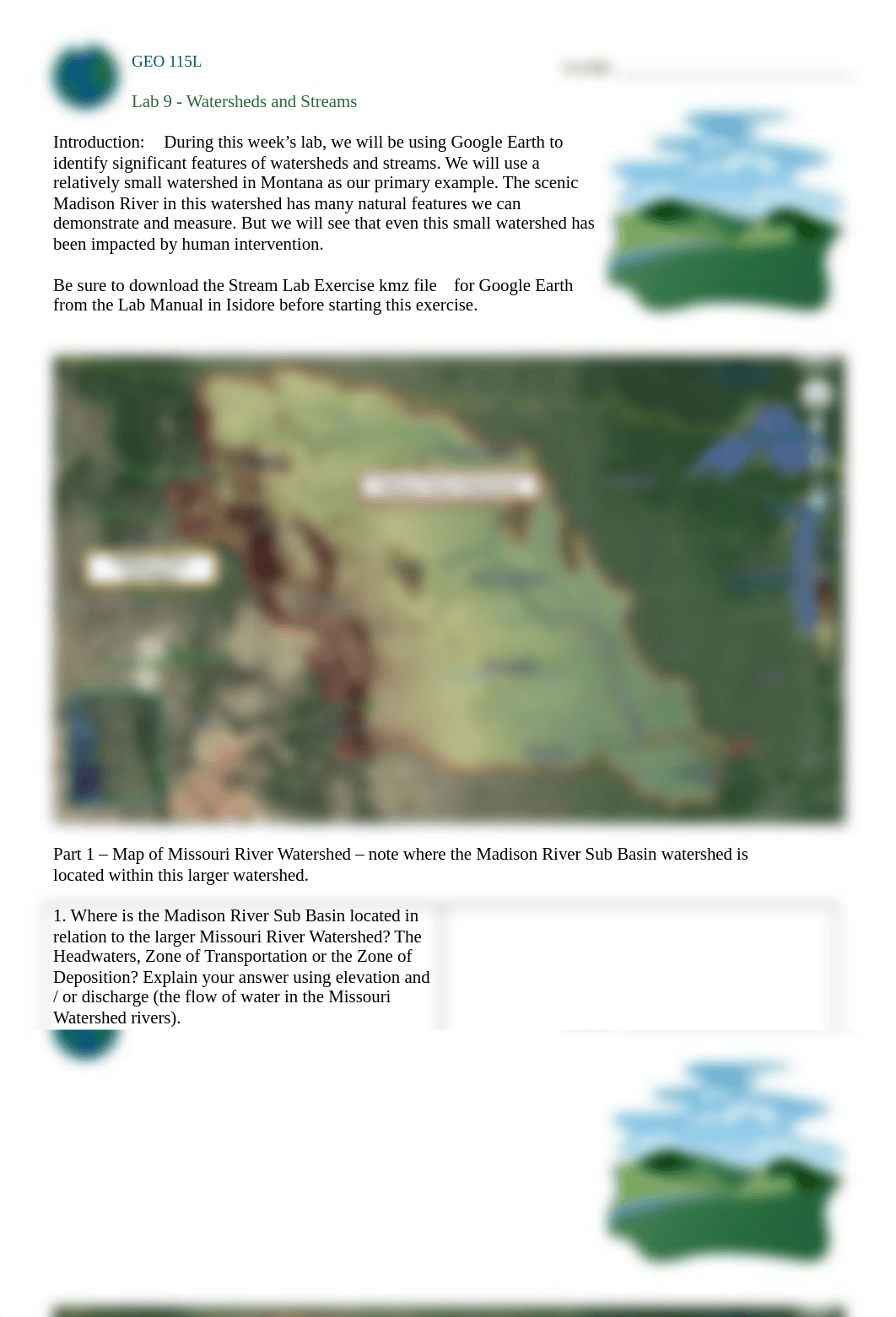 GEO+115L_Lab+9_Watersheds+and+Streams+FA22+Edit.docx_d7uxpx0n0tf_page1