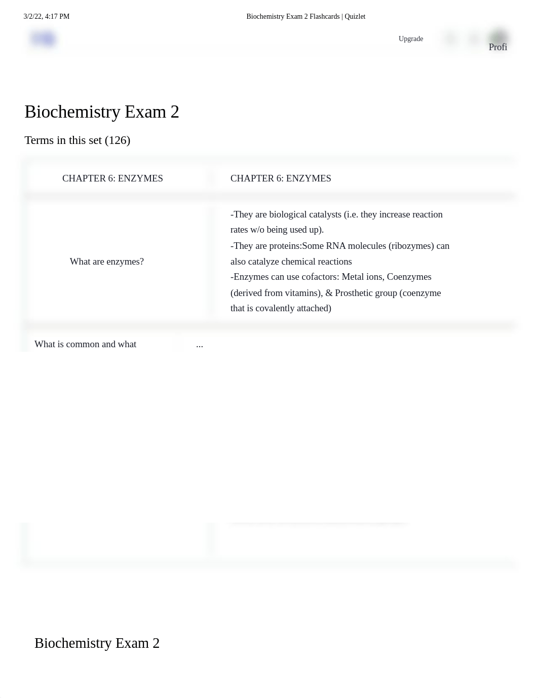 Biochemistry Exam 2 Flashcards _ Quizlet.pdf_d7v449wfk3p_page1