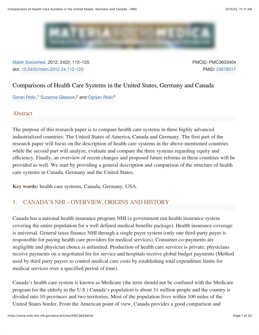 Comparisons of Health Care Systems in the United States, Germany and Canada - PMC.pdf_d7v5xrfpgm1_page1