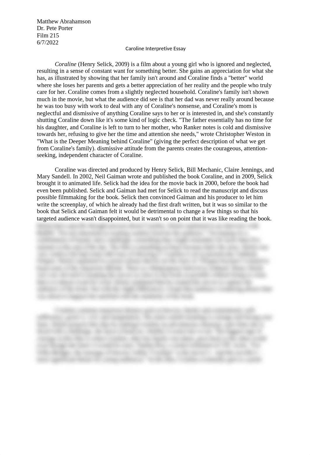 Caroline Interpretive Essay.docx_d7v9z7otxe1_page1