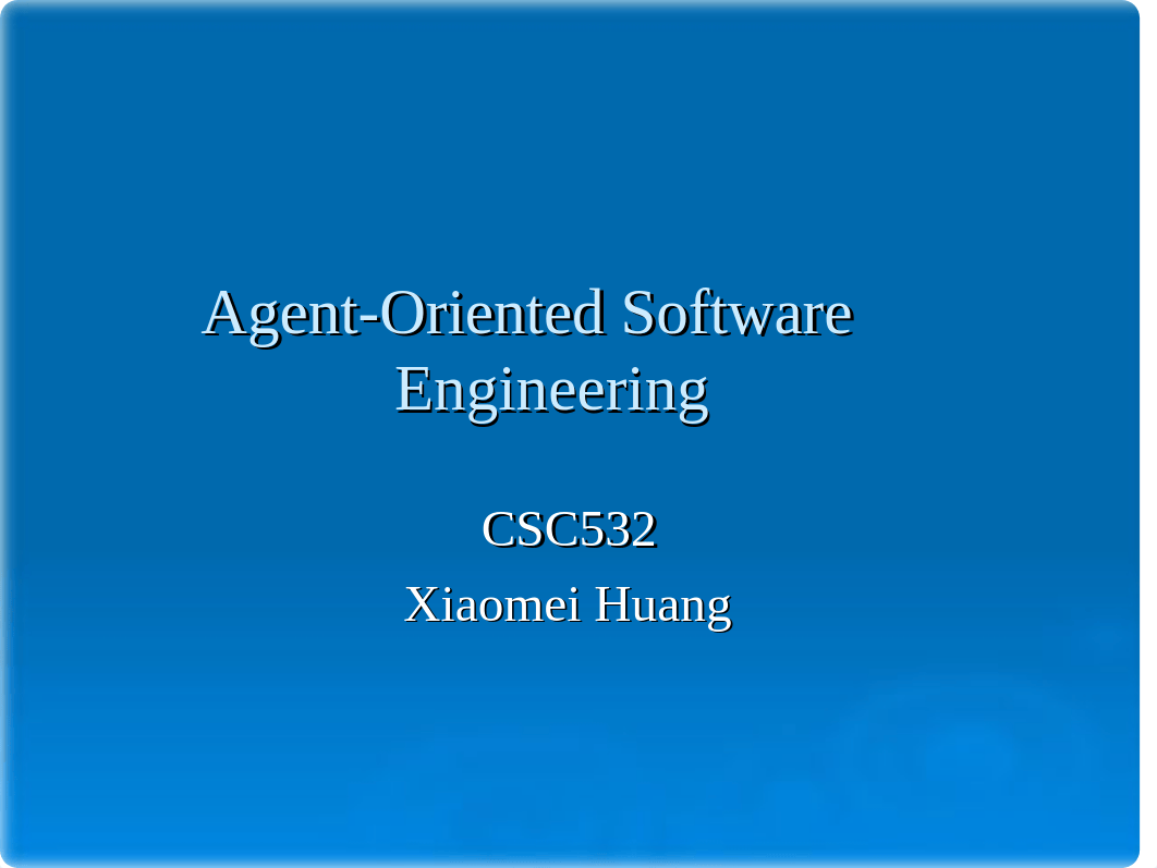 Agent-Oriented Software Engineering_d7vp0plao0z_page1