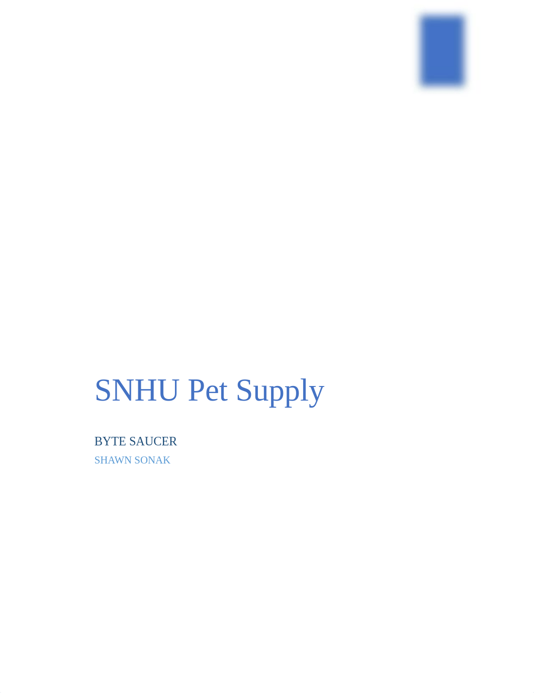 SNHU Pet Supply Final Submission.docx_d7vqaupi2v4_page1