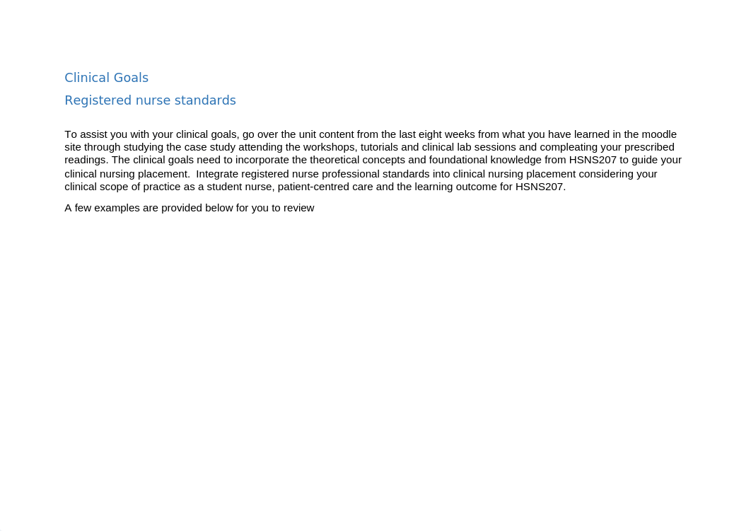 Clinical Goals - sample HSNS207.docx_d7vs3srm3p1_page1