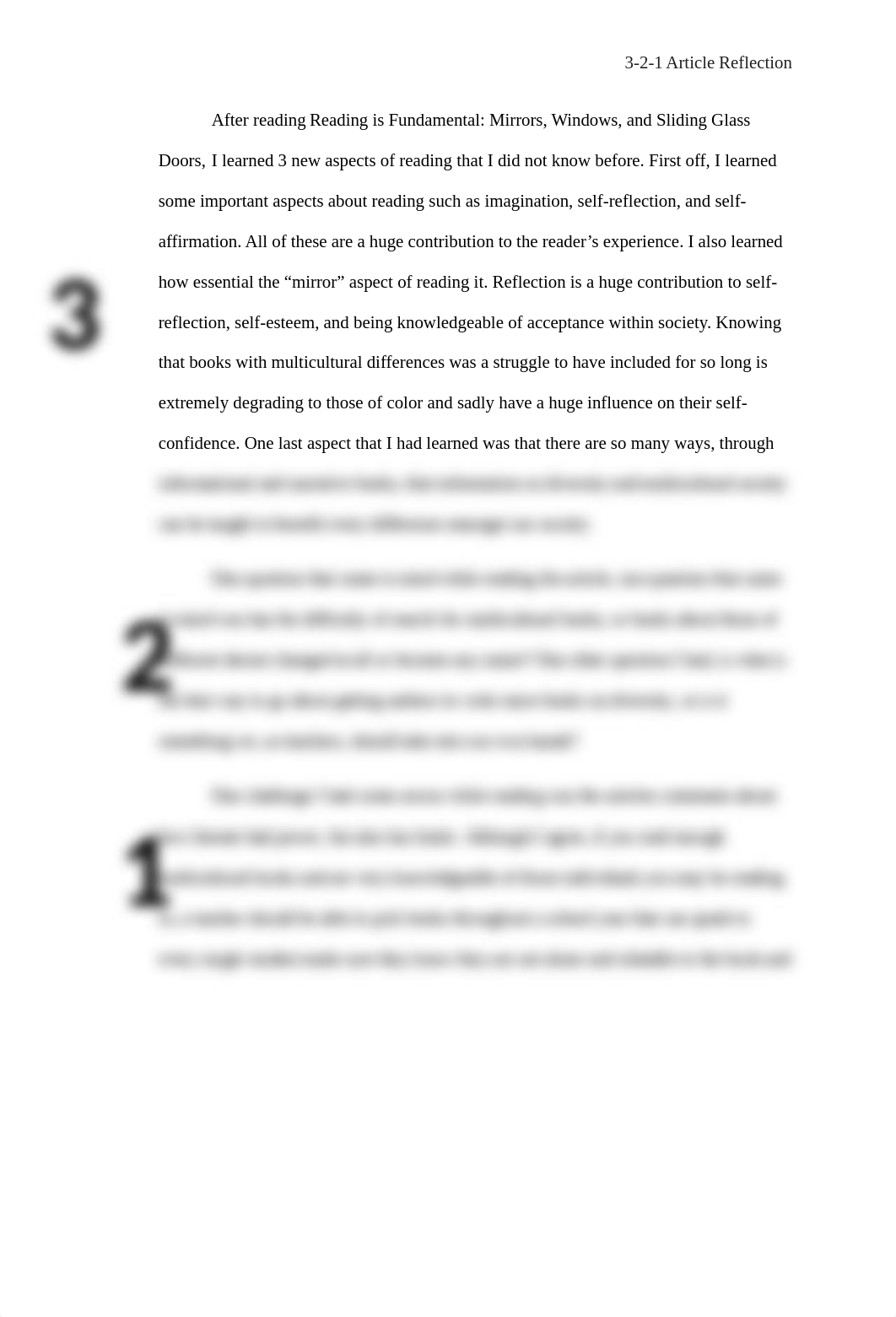 Mirrors Windows and Sliding Glass Doors 3-2-1 Article Reflection MALT 605.docx_d7vxeecga8p_page2